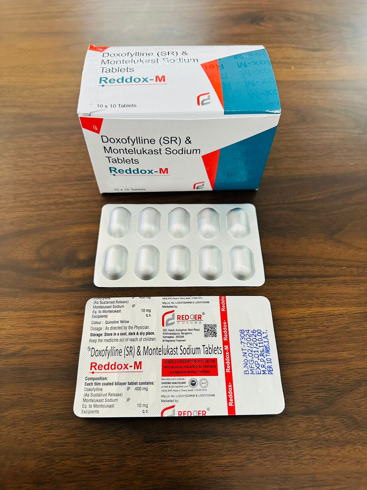 DOXOFYLLINE SR AND MONTELUKAST SODIUM TAB